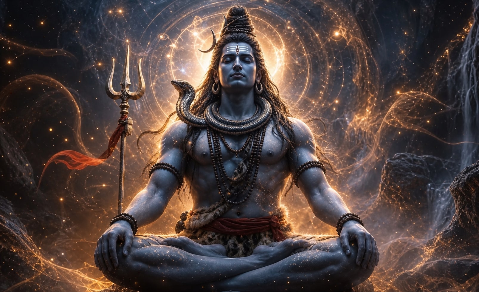Animate shiva imagery