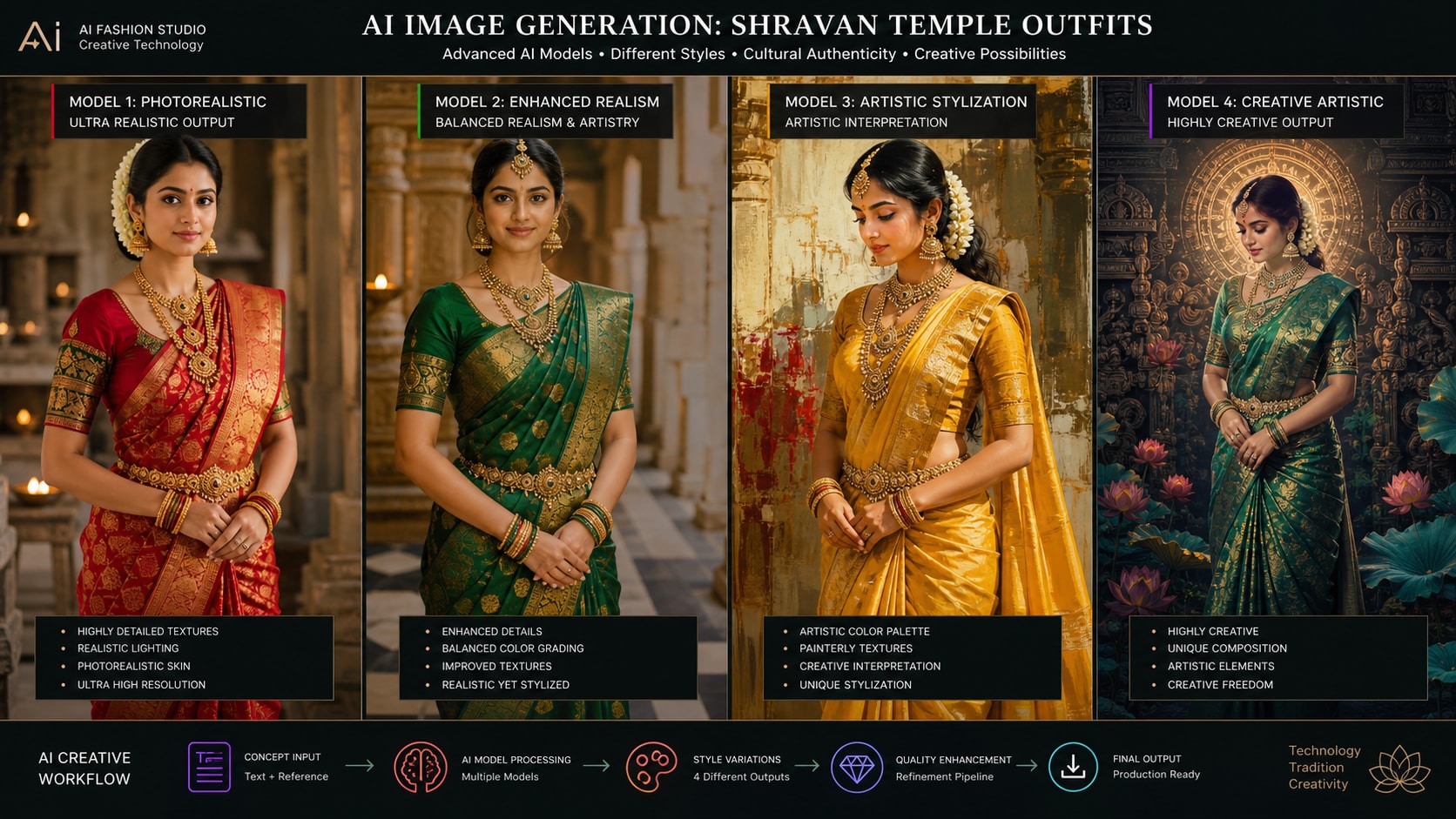 Harness Advanced AI Image Models for Shravan Prompts