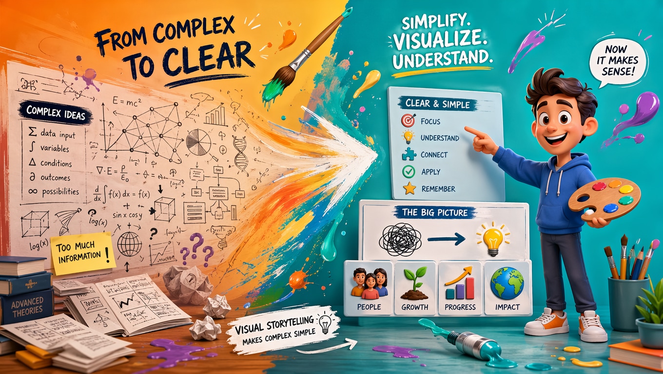 Simplify ideas with a cartoon prompt for ChatGPT