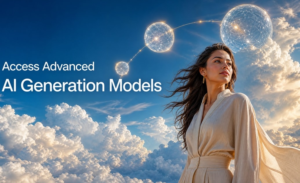 Access advanced AI generation models for sky portraits