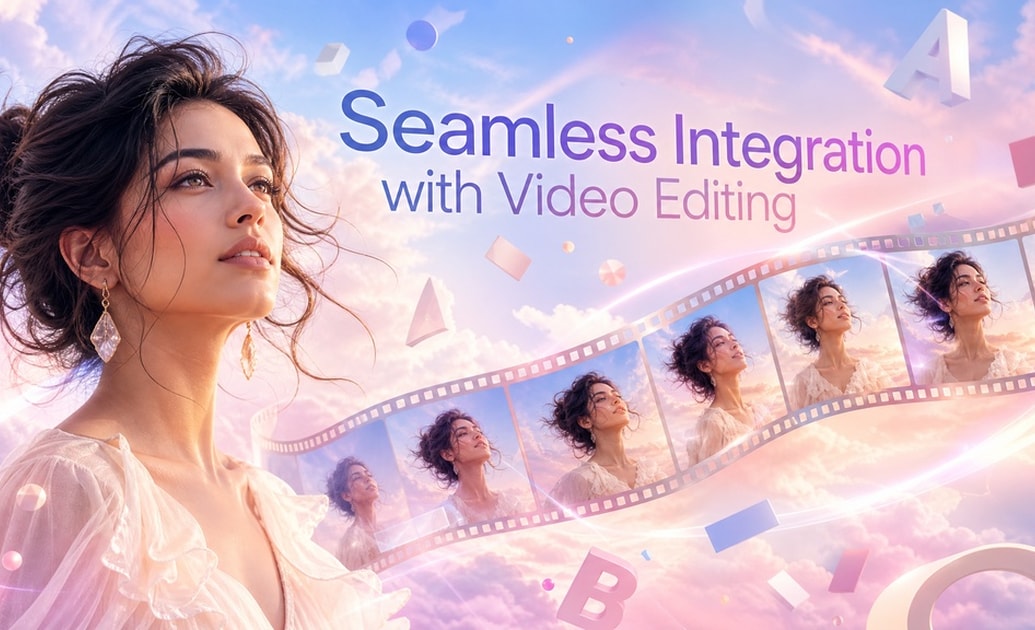 Seamlessly integrate sky portraits into video editing