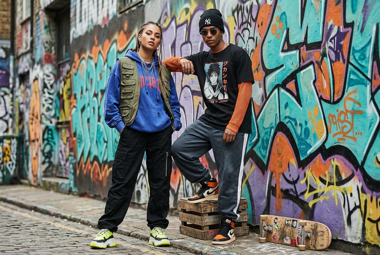 Perfect streetwear aesthetic with AI prompts