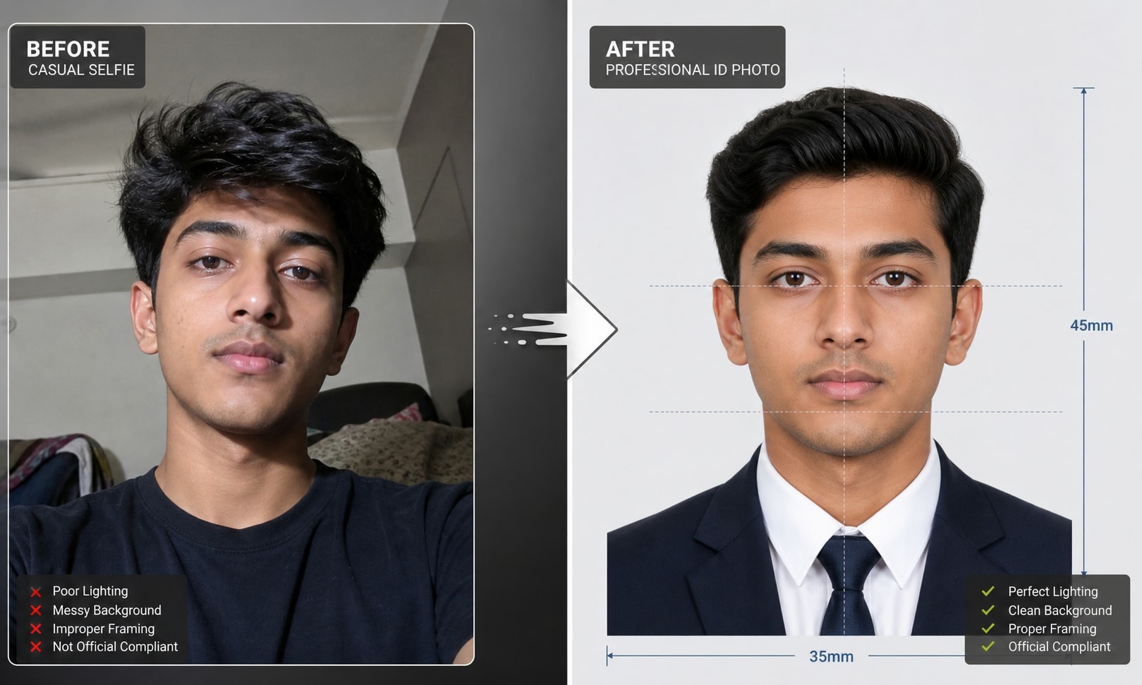 Perfect Your Student ID and Passport Photos with AI