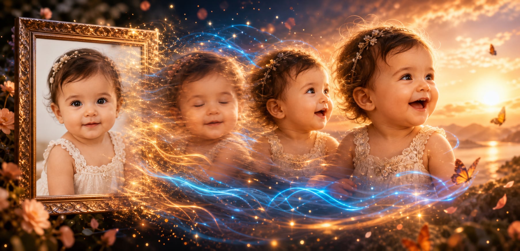 Animate summer prompt for baby boy photos