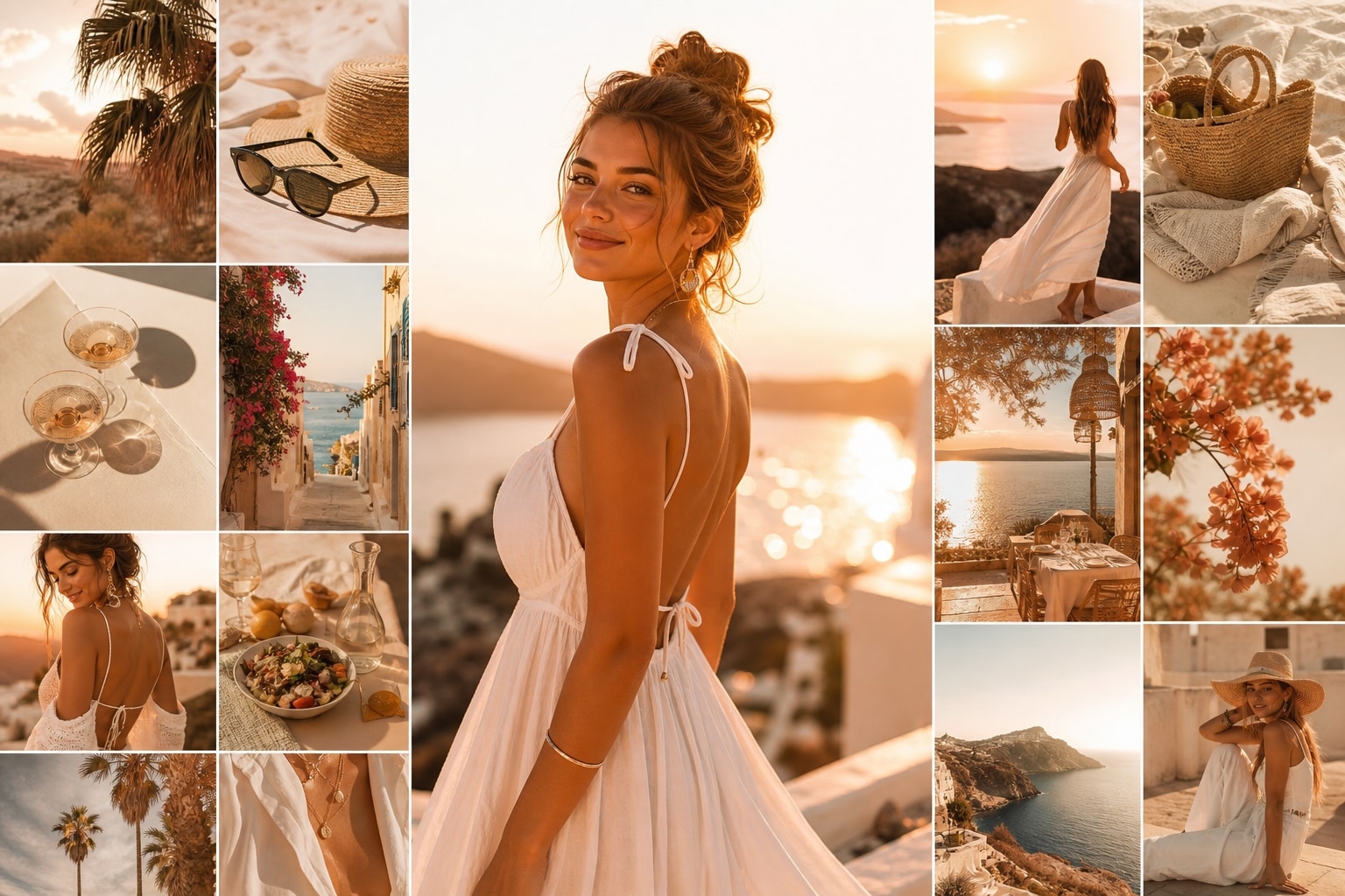 Enhance social media aesthetics with summer outfit ai photos prompts