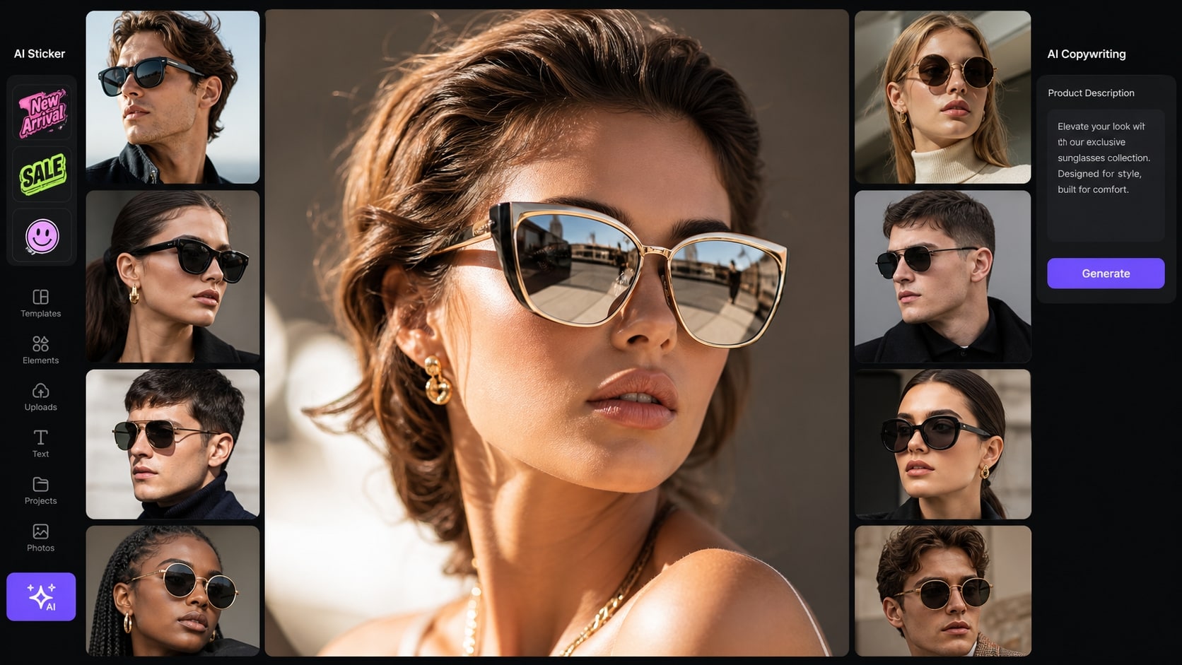 Unlock the gemini ai sunglass photo prompt designs