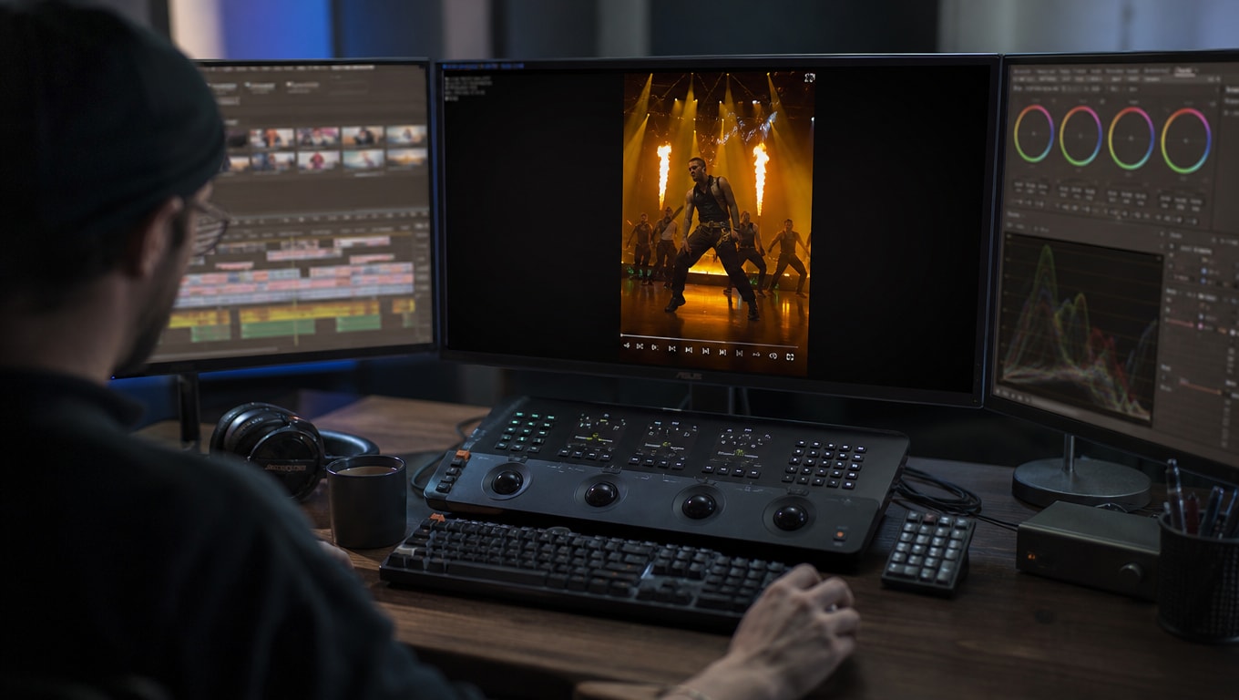 All in one video editing workflow for Talk Dirty dance