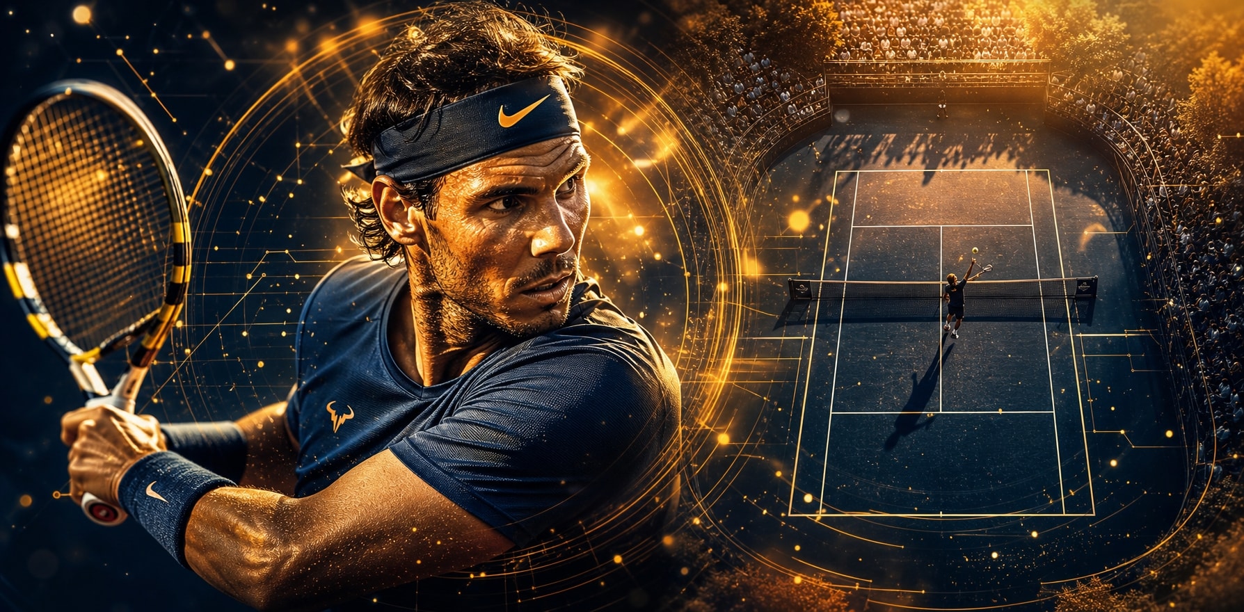 Capture the Perfect Tennis Match Dramatic Moment with AI