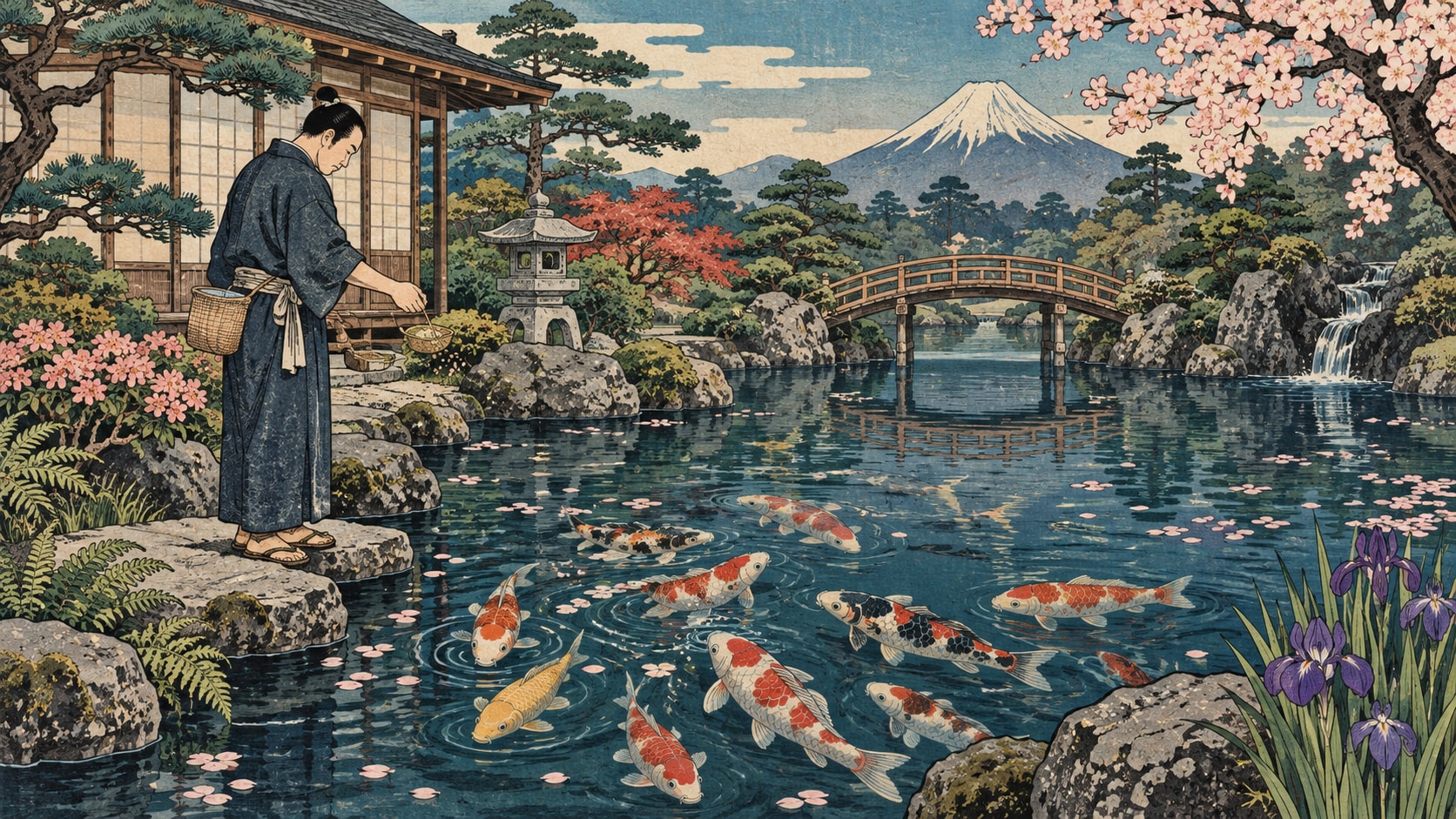 Nano Banana creating alternate ukiyo-e style prompt variants