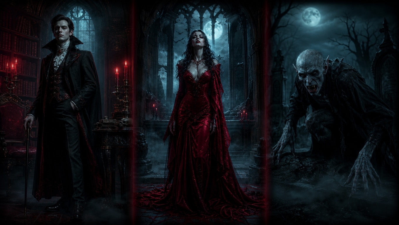 Multiple vampire transformation templates