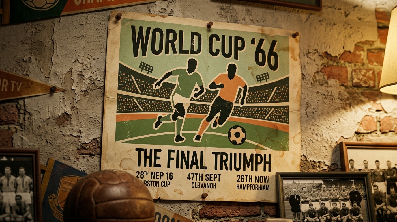 Capitalize on football nostalgia with vintage World Cup posters