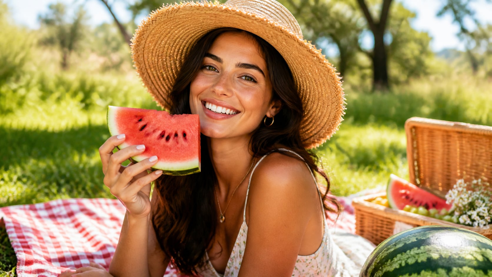 watermelon portrait prompts
