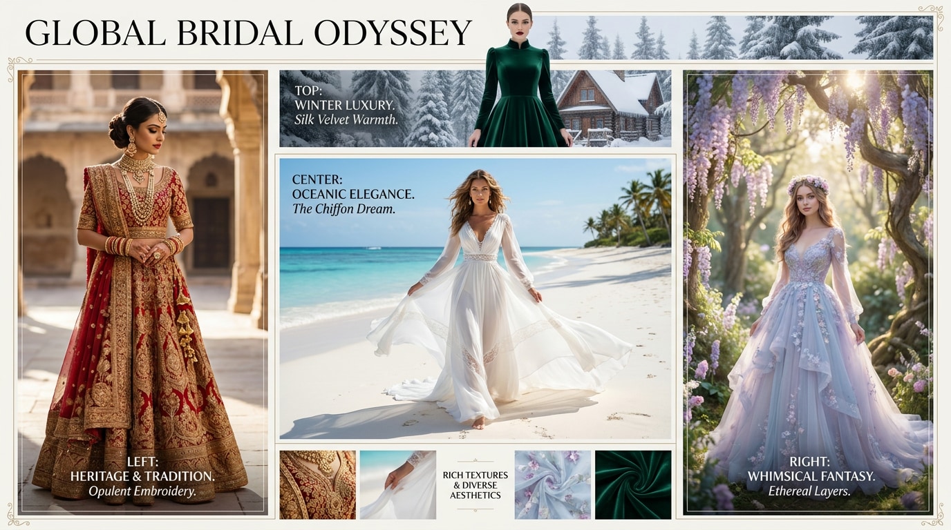 Explore infinite wedding dress styles