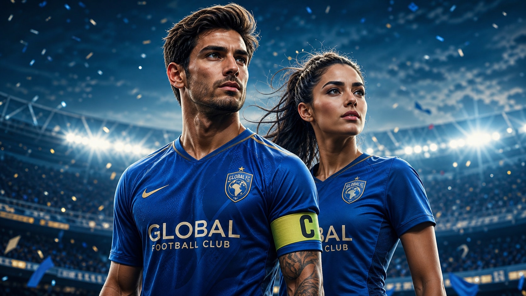 Transform into global football superstars