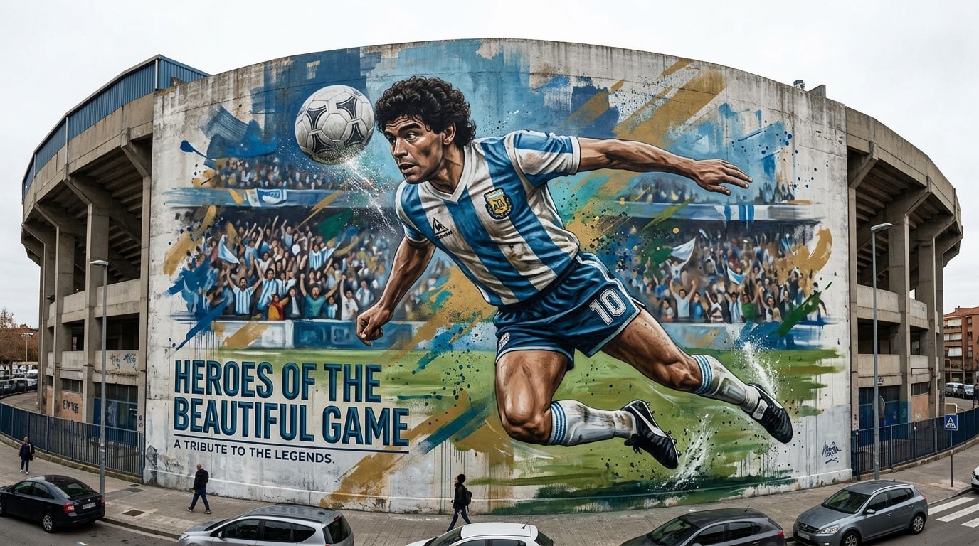 Celebrate iconic soccer legends