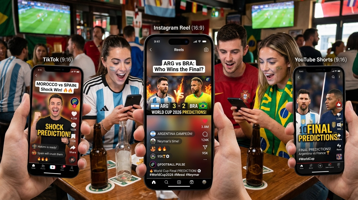 Share your world cup prediction images on social media feeds