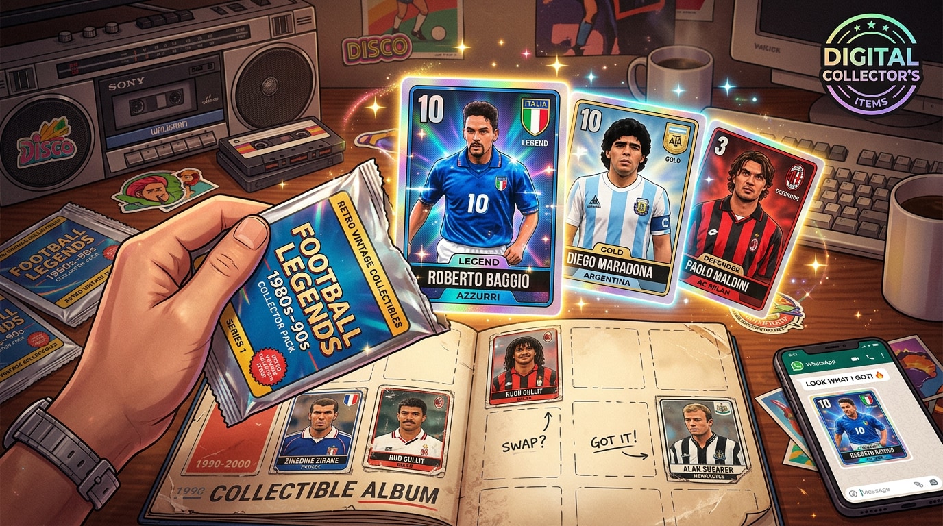 Digital fifa stickers collection