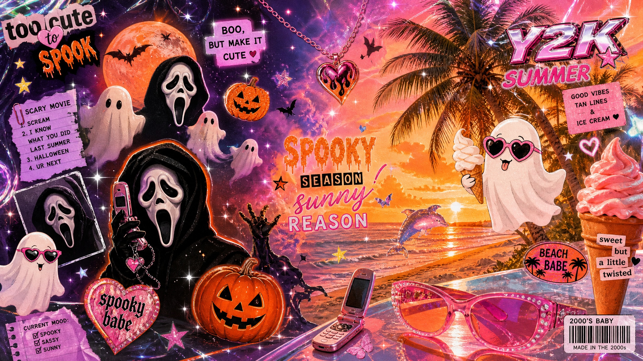Create thematic artwork for any season