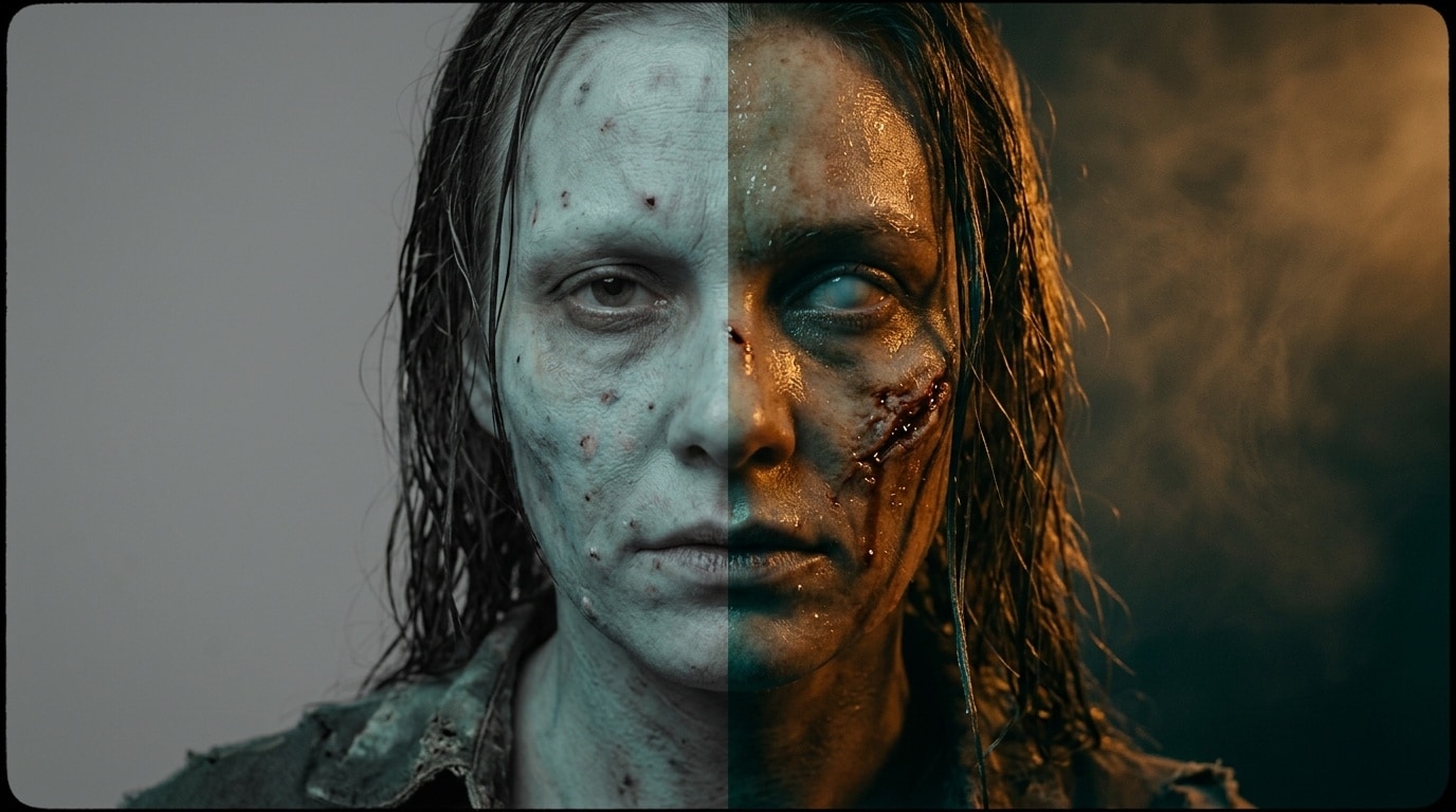 Customize halloween zombie makeup prompts