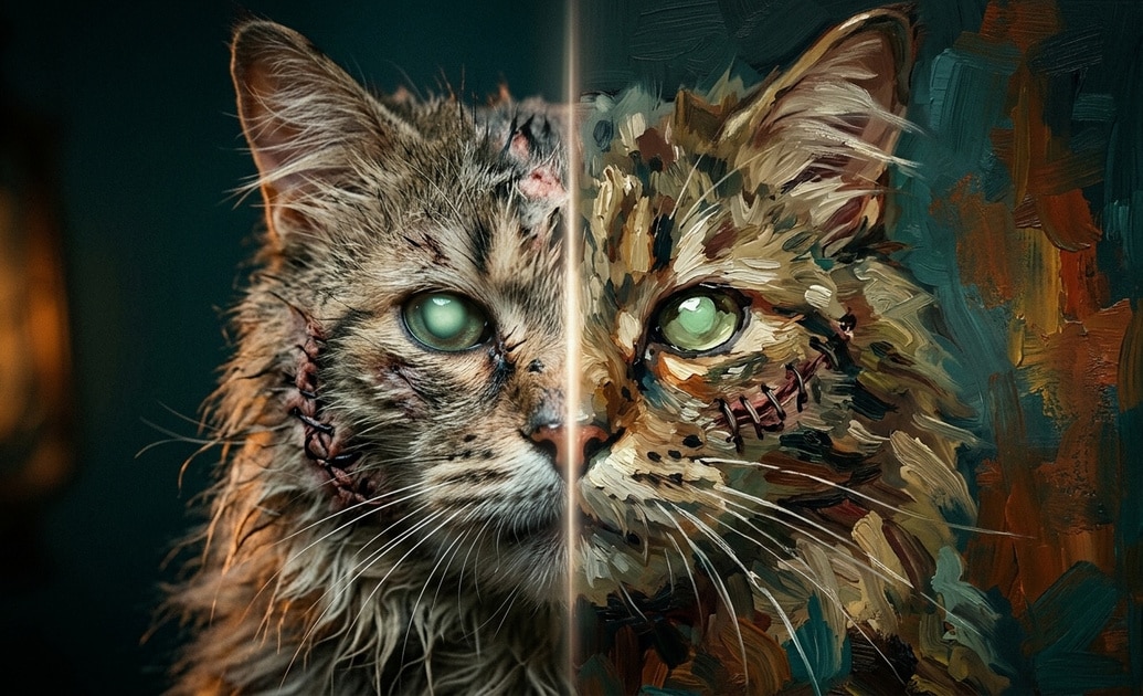 Leverage powerful AI models for zombie cat prompts