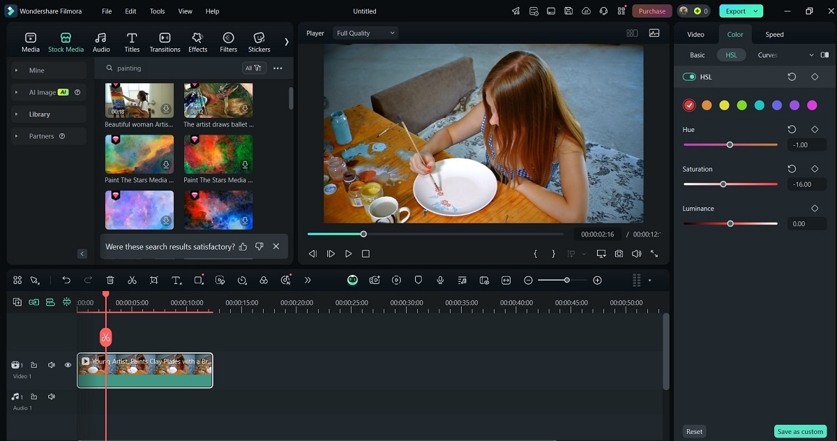 color sliders