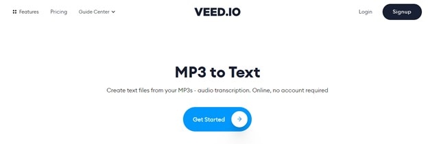 تشغيل Veed.io