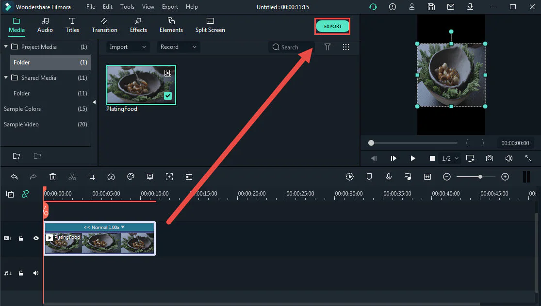 export reverse video