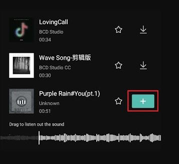add music capcut plus