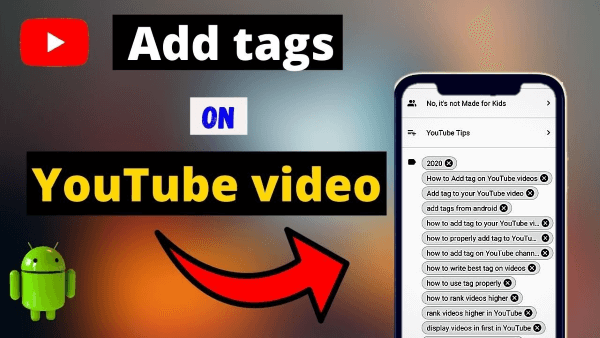 how to add tag to youtube video