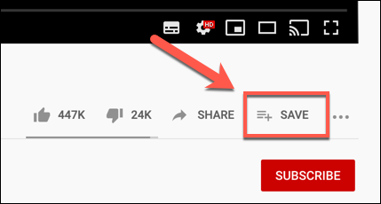 add tag to youtube video - save
