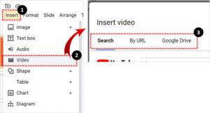 aggiungere video di youtube alle diapositive di google con un link diretto