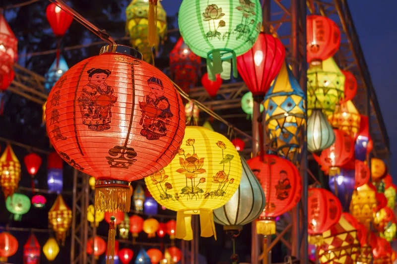 chinese New Year lantern decoration