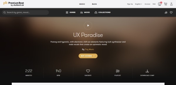 ux paradise by tiny music