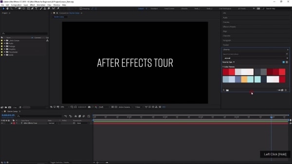 adobe after effects interface