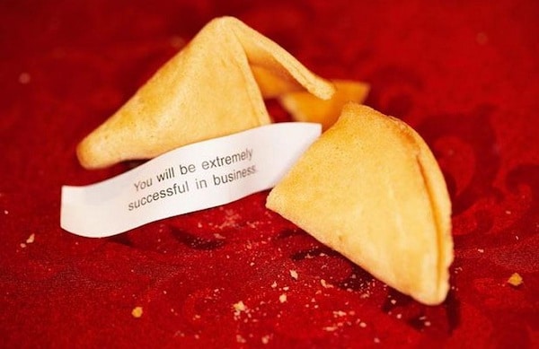 Giving Fortune Cookies