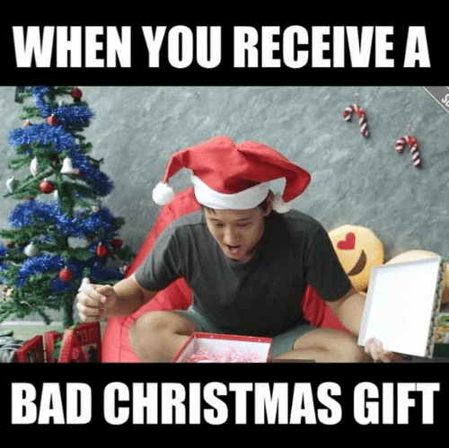 Nikmati meme hadiah natal terbaik dari pembuat meme Filmora