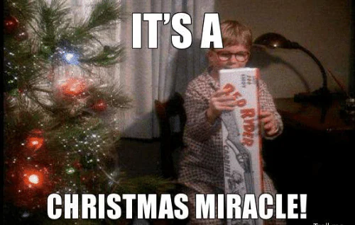 xmas miracle memes