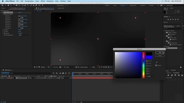 figure out color gradients for layer