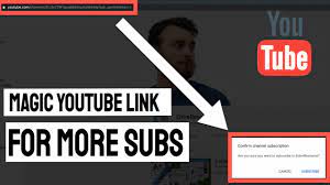come creare un link di sottoscrizione automatica a youtube