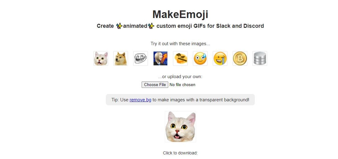 discord emotes maker - MakeEmoji