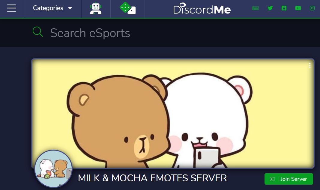 Emote Discord - Milk and Mocha Emotes