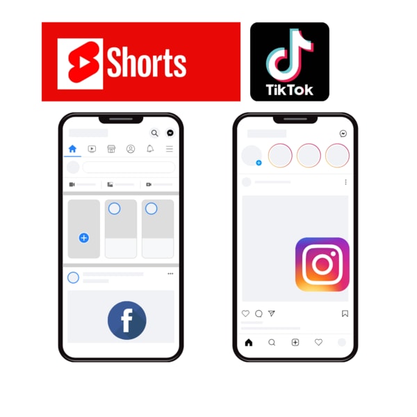 short form content on multiple platforms