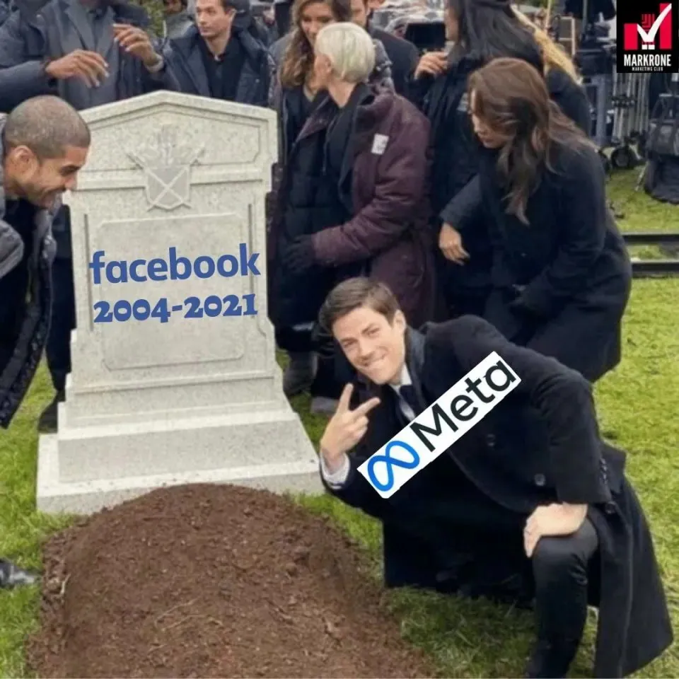 facebook meta tomb mème