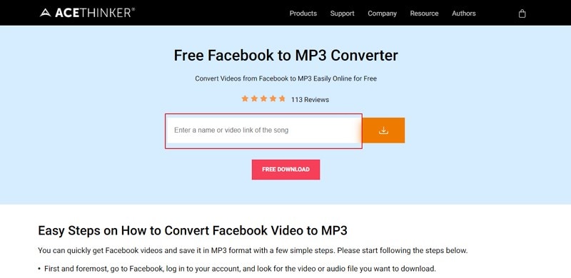 paste your fb music link