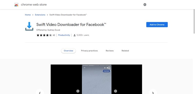 swift video downloader for facebook