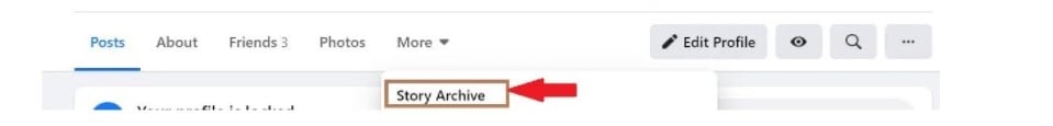 facebook story archive