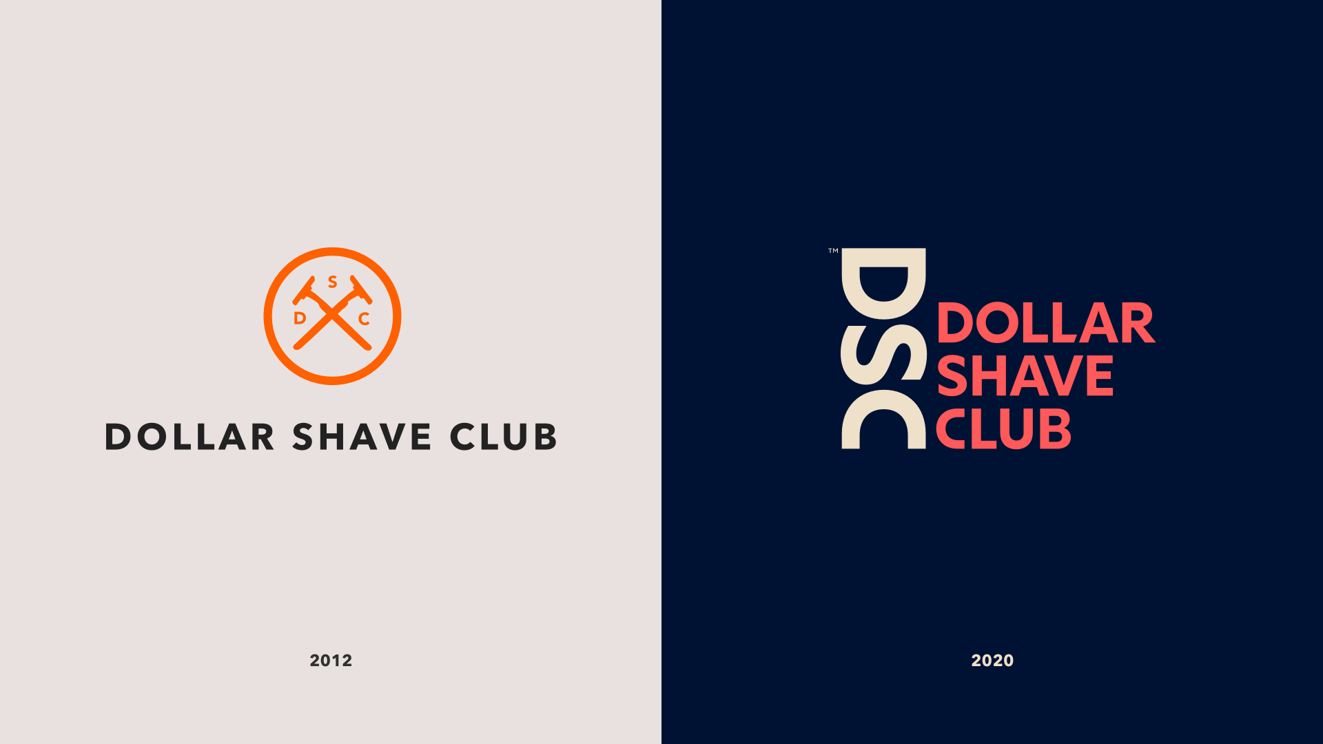 brand logo for dollar shave club