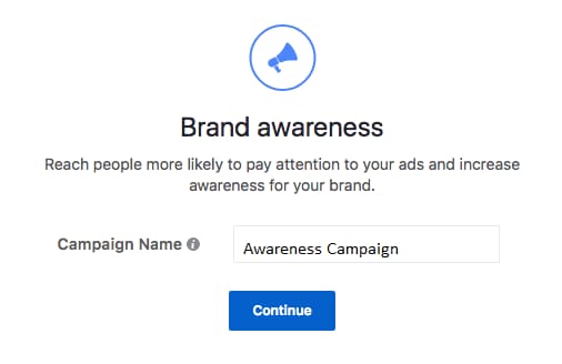 mejorar el conocimiento de la marca en los anuncios de video de facebook