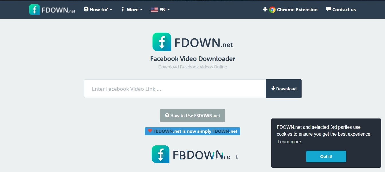 download private facebook videos with fdown.net
