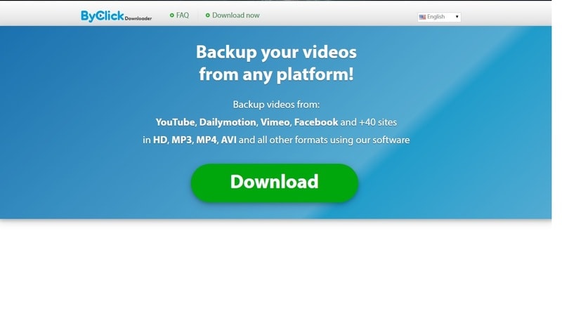 download videos with by click downloader
